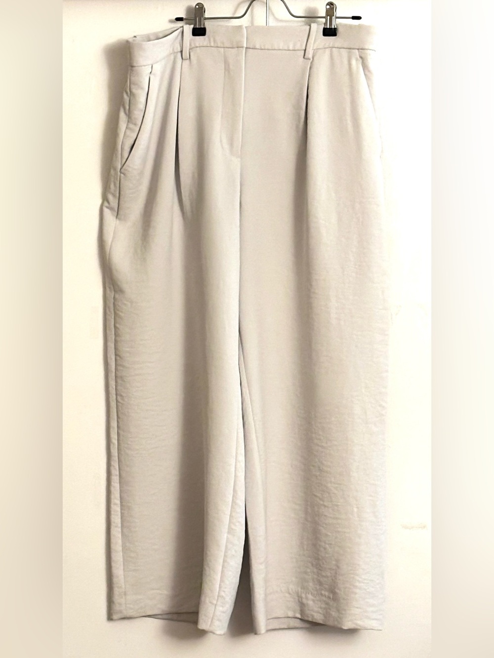 Abercrombie & Fitch Sloan Tailored Wide Leg Pants 32 14S High Rise Trouser
